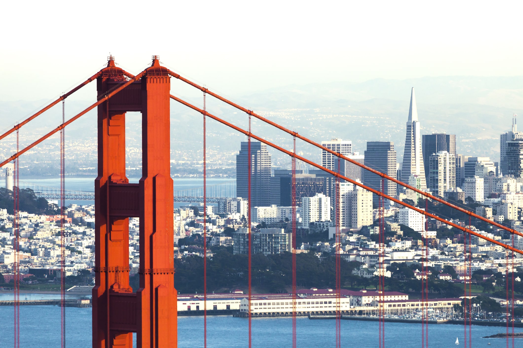 San Francisco with the Golden Gate bridge. Choosing a plumber in san francisco with local knowledge is key.